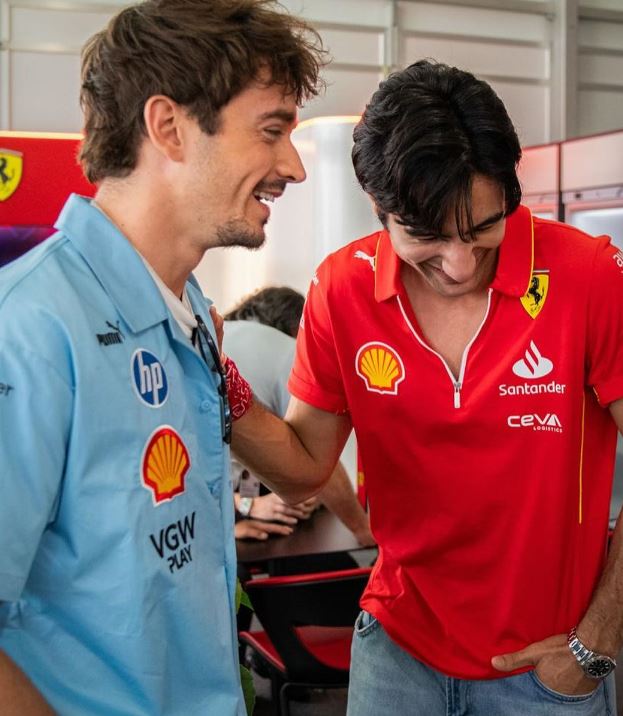 Ibrahim Ali Khan and Charles Leclrec